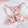 BH Set BH Set Nytt 2-delat Bikinis Set Bokstav Sexiga BH:ar Strassunderkläder Dam Set Rosa Comfort Push Up Plus Size BH Trosa Underkläder Set T220907 Z230710