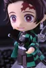 Figuras de brinquedo de ação 10cm slayer anime figura tanjirou shinobu versão figura de ação bonito brinquedo de pé crianças presente colecionável