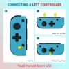 Contrôleurs de jeu manettes de jeu sans fil Bluetooth Pro manette de jeu poignée à Induction pour interrupteur accessoires Joystick étui cadeau