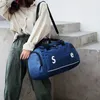 Sup Travel Bag Gym Woman Man Man Torbs Unisex Weekend torebki Bagaż duże pojemność sportowa torba cylindra Bag Fitness Bag 220806