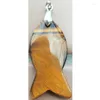 Pendentif Colliers Labradorite Oeil de Tigre Aventurine Unakite Cristal Art Perle WB1178