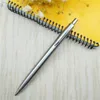 Ballpoint Pens Classic Design Commercial Metal Pen Luxury Portable Rotating Automatic Ball Exquisite Writing Tool 230707