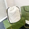 Mini Drawstring Bucket Bag 3-färgad Top lyx Designer Crossbody axelväskor Handväska dammode läder handväskor grossist avtagbar axelrem