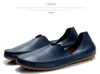 Scarpe eleganti Uomo Moda PU Mocassini Pelle Casual Large Size EU 39 47 Slip on Man Flat Driving Nero Blu Beige 230710