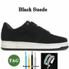 ABC STA Casual Shoes SK8 Låg män Kvinnor Färg Block Black White Pastel Green Blue Suede Mens Womens Trainers Outdoor Sports Sneakers Walking Jogging Size 36-45