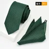 Neck Ties Tie A Pocket Towel Set Square Man Han Edition 6 Cm Business