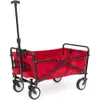 Winkelwagentjes Compacte Outdoor Opvouwbare Utility Wagon Zwarte Draagbare Winkelwagen 230710