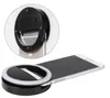 Produttore di ricarica USB LED Flash Beauty Fill Selfie Lampad Selfie Ring Light ricaricabile per tutti i tipi di smartphone 4