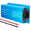 Bilhjälpstarter Power Pure Sine Wave Inverter DC 12V till AC 220V 230V 1500W2200W2600W Spänningsöverföringsomvandlare Universal EU-uttag Biltillbehör HKD230710