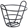 Dinnerware Sets Tapered Snack Basket French Fries Stand Holder Shop Container Fry Metal Chips Rack Frying Multi-function
