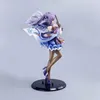 Figury zabawki akcji 25 cm Impact Anime Figure Keqing Figura Mona Figurina Kolekcja Model Doll Child Prezenty