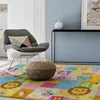 Play Mats 200x180x1CM Double-sided Kids Rug Soft Foam Carpet Game Playmats Waterproof Baby Play Mat Room Decor Foldable Child Crawling Mat 230707
