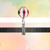 925 Argento Fit Pandora Charm 925 Braccialetto Moda Rosso Rosa Fiore Albero Mongolfiera Farfalla Amore charms Per pandora charms gioielli 925 perline fascino accessori