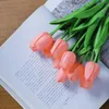 Decorative Flowers 10PCS Single Stem Tulip Artificial Flower Real Touch Bouquet Fake For Wedding Decor Home Garen