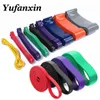 Resistance Bands resistance bands long Natural Latex Rubber Fitness Pull Up Loop elastic band workout for training Fitness Equipment HKD230710