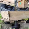 Andere Heimtierbedarf 4 Sätze Bienenstock Antiant Bracket Sink Base Stativ Erhöhte wasserdichte insektensichere Füße Bienenstockständer Imkereiwerkzeuge 230707