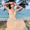 Casual Dresses Summer White Strap Dress Women 2023 Sexy Backless Long Formal Slip For Wedding Guest Bridesmaid Birthday Prom