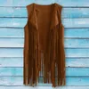 Women's Vests Stylish Women Vest Temperament Jacket Slim-fitting Slim Fringed Cardigan All Match