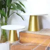 Выпекать инструменты Nordic Creative Cupcake Stand Metal High Cake Tray Рождественский свадебный день рождения декор для душа декор для душа десерт держатель