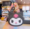 INS Cute Silicon Wallet Keychain Jewelry Schoolbag Backpack Ornament Hanger Kids Toy Gifts About 13cm