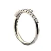 Star de tir des anneaux de cluster avec Clear CZ 925 Sterling-Silver-Jewelry