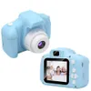 Simpatico cartone animato per bambini Fotocamera istantanea Divertimento per bambini Regalo di Natale Fotocamera digitale Giochi incorporati Macchina fotografica per bambini X2 da 2,0 pollici