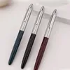 Fountain Pens High Quality HERO 329a Pen Retro Blue Black Red Business Office School Supplies 230707