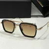 Sunglasses DITA Sunglasses men women luxury brand FLIGHT Hollywood Star style gold plating craft frame ultra clear lens designer sunglasses original box x0710