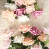 5 szt. Wilgotne uczucie duża róża sztuczne kwiaty lateksowa róża dekoracyjny kwiat do dekoracji wnętrz wesele stół kwiaty bukiet ślubny dla nowożeńców sztuczna róża