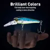 الطعوم السحر Leydun Trout Mini Micro Fishing Lures العائم Minnow 40mm الطعوم الصلبة الاصطناعية أعلى المياه جيدة العمل wobblers الصيد معالجة HKD230710