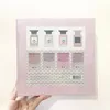 designer parfym set 7,5 ml x 5/4 fantastiska ROSE WOOD WHITE MOCKA lavendel körsbär persika parfym kit 5 i 1 presentförpackning för kvinna