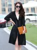 Blouses pour femmes 2023 mode coréenne femmes été manteau imprimer 3/4 manches décontracté ample longue en mousseline de soie Kimono Cardigan Blouse haut crème solaire