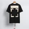 Men's Tops Sports T-shirts Designer White Cotton Loose Casual Summer Short Sleeves Oil Painting Black Back Print Mens 171