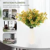 Decoratieve Bloemen Stengel Pografie Rekwisieten Feestdecoraties Bruiloft Lay-out Kunstmatig DHZ Plastic