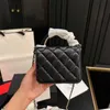 Lüks Tasarımcı Çanta Kanal Çantası Mini Cep Telefonu Çanta Çanta Zarf Torbaları Omuz Çantası Tote Çanta Kadın Moda Doku Tutucu Cep Kırmızı Zarf Crossbody Çanta