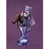 Actie Speelfiguren 21CM Anime Game Figuur Impact Ke Qing Klassieke Kleding Bruine Korte Jurk Leuke Pose Staande Model poppen Speelgoed