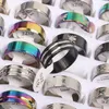 Band Rings Wholesale 1 Lots 50Pcs Stainless Steel Fashion Jewelry Rings