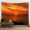 Tapestries Customizable Wall Hanging Boho Wall Tapestry Mandala Wall Art Decoration Beautiful Sunrise Sunset Landscape Large Wall Tapestry R230713