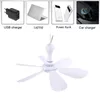 Other Home Garden Silent 6 Leaves USB Powered Ceiling Canopy Fan with Remote Control Timing 4 Speed Hanging Fan for Camping Bed Dormitory Tent 230707