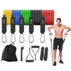 Bandes de résistance Fitness Exercice Bandes de résistance Ensemble Gym Musculation Corps Yoga Pilates Sport Bande Pull Up Élastique En Caoutchouc Extenseur D'entraînement HKD230710