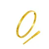 Clásicos pulsera de diseñador amor brazalete de oro para mujer para hombre diseñador de joyas brazalete unisex de acero inoxidable tradicional chram blanco diamante tornillo pulseras para mujeres
