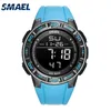 Nouvelle montre numérique pour hommes SMAEL marque de luxe horloges 50M étanche montre-bracelet militaire lumière LED reloj 1508 hommes montres Sport
