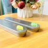 Silver Tin Yellow Green Heart Mini Pencil Case School Office Supplies Box For Kids Stationery