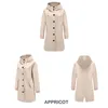 Abiti Autunno Donna Giacca a vento Giacche con cappuccio Casual Cappotto lungo Outdoor Trench impermeabile Primavera Donna Abbigliamento Impermeabile Wf266