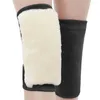 Knee Pads Fleece Warmers Thicken Wool Brace Plush Winter Guard Lamb Kneepads Leg Warmer For