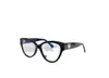 10% OFF Óculos de sol Novos óculos de sol de alta qualidade A celebridade da internet de Xiaoxiangjia tem a mesma placa de armação de óculos CH3436 prevenção de miopia luz azul olho de gato e