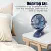 Electric Fans Portable Mini Hand Clip Fan USB Rechargeable Quiet Desktop Electric Fan High Quality Student Dormitory Small Cooling Ventilador