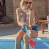 Pistola Brinquedos Water Squirter Puxe para piscina Summer Soaker Jogo de natação Praia Sand Fight Kids 230710