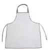Tablier de cuisine unisexe Chef cuisine cuisine restauration tablier avec poche moyen mode cuisine bleu rouge rayure R230710
