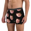 Underpants Men's Hasbulla Magomedov Pattern Little Khabib Underwear Sexy Boxer Briefs Shorts Panties Male Soft